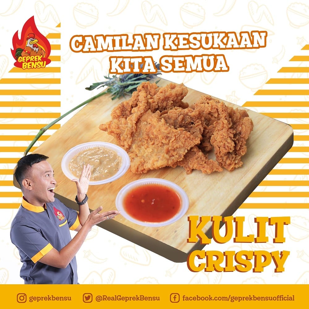 Kulit Ayam Krispi